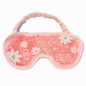 Pink & White Daisy Cooling Eye Mask NEW In Box